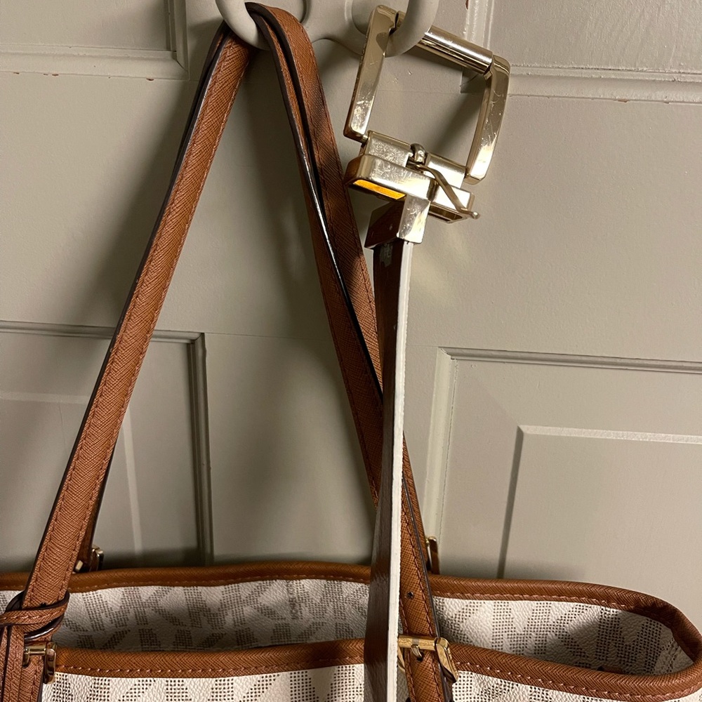 Michael Kors Tote With Matching Reversible Belt - image 3